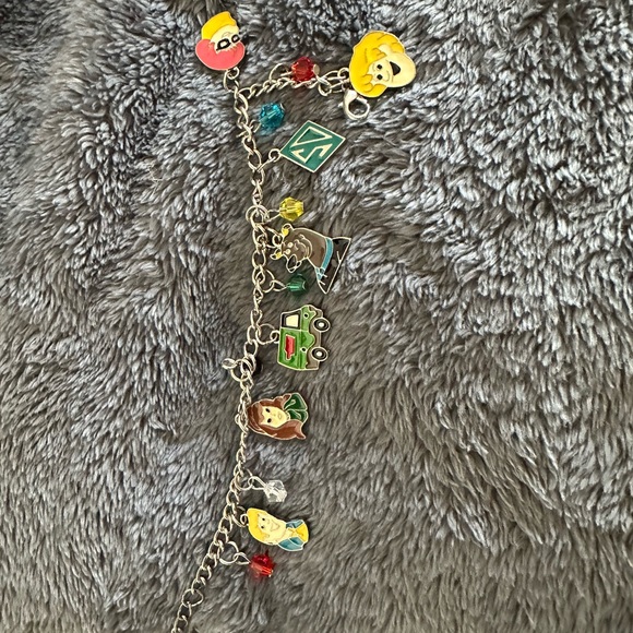 Scooby-Doo! Accessories - Scooby-Doo! Charming Cartoon Character Bracelet